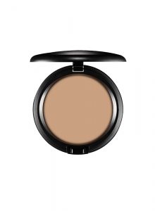 Polvo compacto para sellar maquillaje de Rude en el tono nude