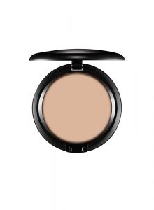 Polvo compacto para sellar maquillaje de Rude en el tono Rosy Nude