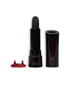 labial negro halloween